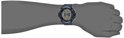 Casio Illuminator AE1500WH Series | 10-Year Battery | LED Backlight | 5-Alarms | 1/100 Sec Stopwatch | Men's Digital Watch - color: Blue, size: Standard