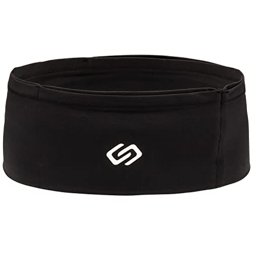 Sporteer VersaMax Running Belt, Anti-Theft Travel Money Band, Black, M - color: Black, size: Medium