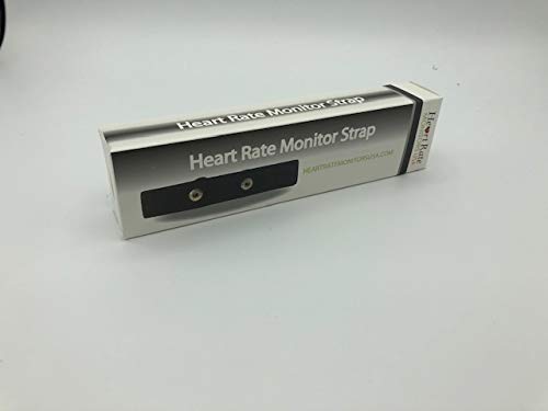 Heart Rate Monitor USA Replacement Soft Transmitter Strap (works with Polar H1, H7, H9, H10 and Polar Wearlink Models & Garmin Dual) Size Med/XXL