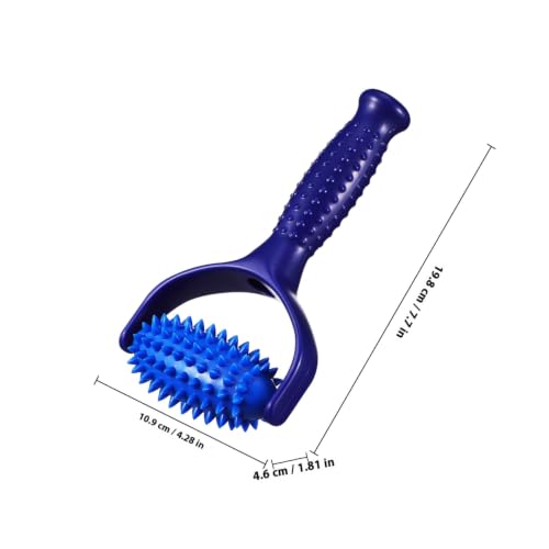Handheld Massage Stick Roller for Muscles Lightweight Abs PVC Material Back and Neck Massager Tool Designed to Reduce Tension for Sedentary Individuals and Yoga Enthusiasts