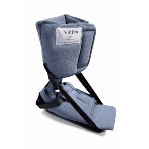 Brace Direct SoftPro Gait Trainer AFO - Ankle Foot Orthosis Brace - L4396 - size: L, style: Smooth