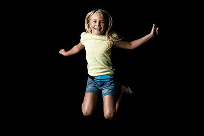 SPIbelt Kids Pocket Belt, Expandable Pocket, Adjustable Waist, No Bounce, No Logo Band, Stars & Stripes with Red Zipper - color: Stars & Stripes with Red Zipper