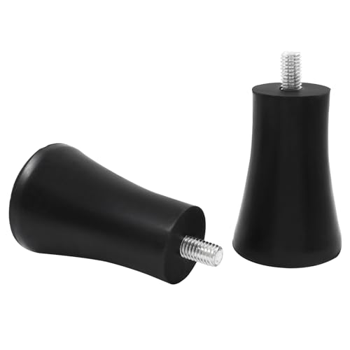 Rubber Furniture Legs Riser, 2.5"/63mm, 4Pcs - size: M8 ×15