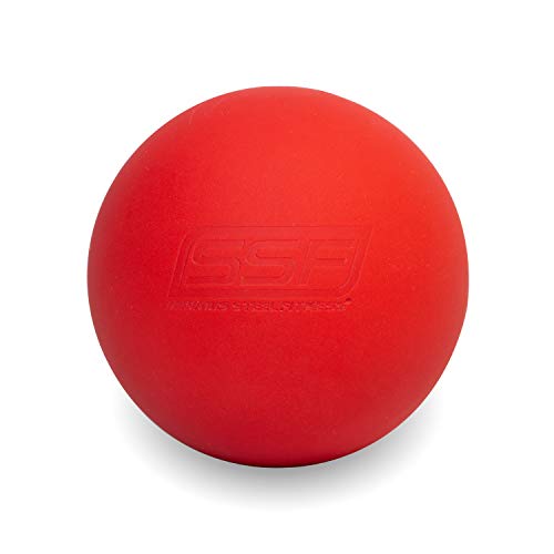 SERIOUS STEEL FITNESS Massage Ball - Deep Tissue Muscle Knot Release Tool - Back, Legs, Shoulders, and More (Red Lacrosse Ball) - color: Red Lacrosse Ball