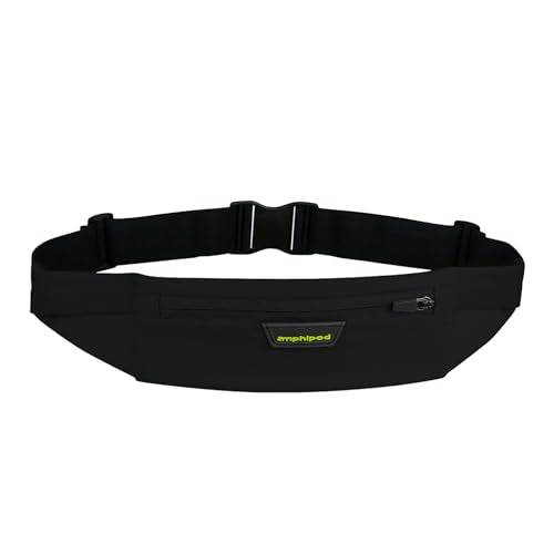 Amphipod MicroStretch Opti-Luxe Belt, Ultra-Light Waist Pack - XL - color: Black