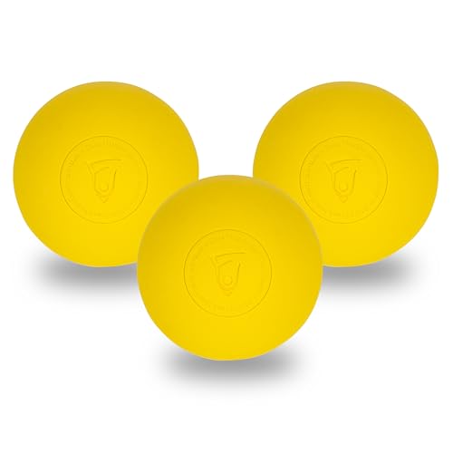 Franklin Sports Official Size Lacrosse Balls for Practice - color: Yellow, size: 3 Pack