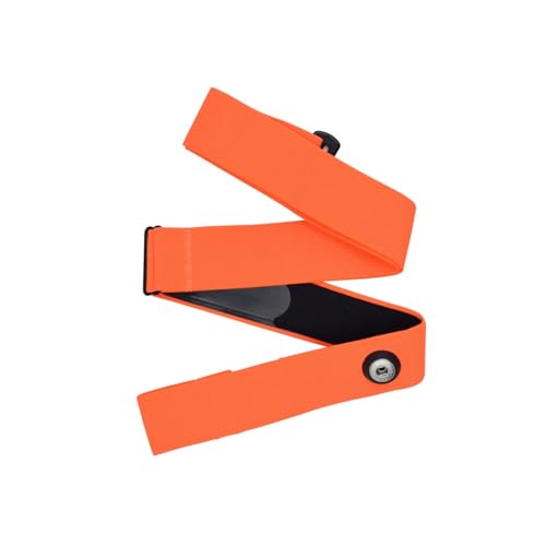 Replacement Heart Rate Monitor Chest Strap - color: Orange