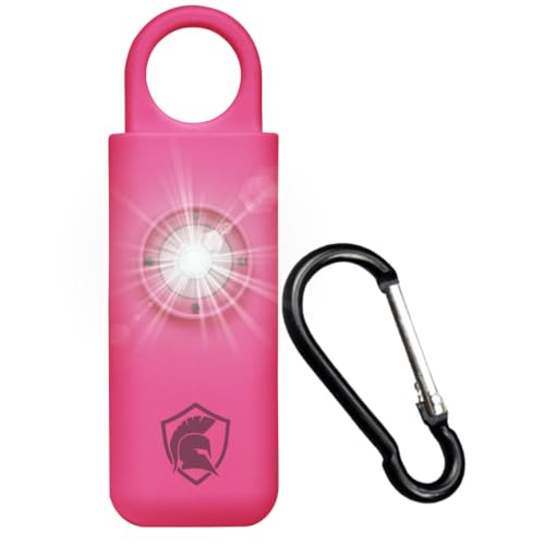The Original Personal Safety Alarm for Women - Loud Siren, Strobe Light and Key Chain 2.0 Version (Hot Pink) - color: Hot Pink