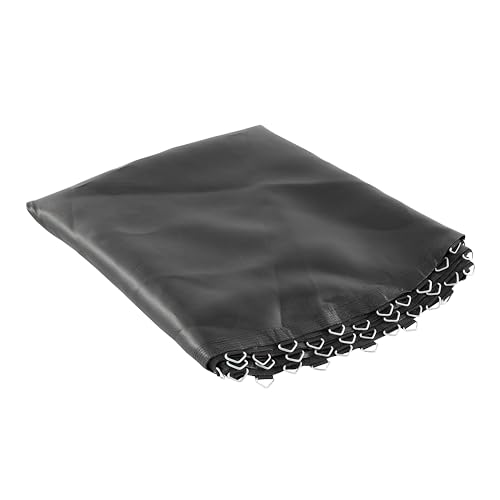 Machrus Upper Bounce Trampoline Replacement Mat 7.5FT 8FT 10FT 11FT 12FT 13FT 14FT 15FT 16FT with V-Rings - UV & Water Resistant (96 V-Rings for 7" Springs, 16 ft)