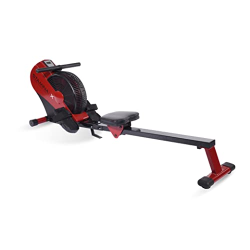 Stamina ATS Air Rower Machine with Smart Workout App - Foldable Rowing Machine with Dynamic Air Resistance for Home Gym Fitness - Up to 250 lbs Weight Capacity - style: ATS Air Rower 35-1401