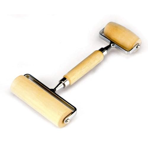 Norpro Wood Pastry/Pizza Roller 4.25in/10.5cm - size: 4.25 inches
