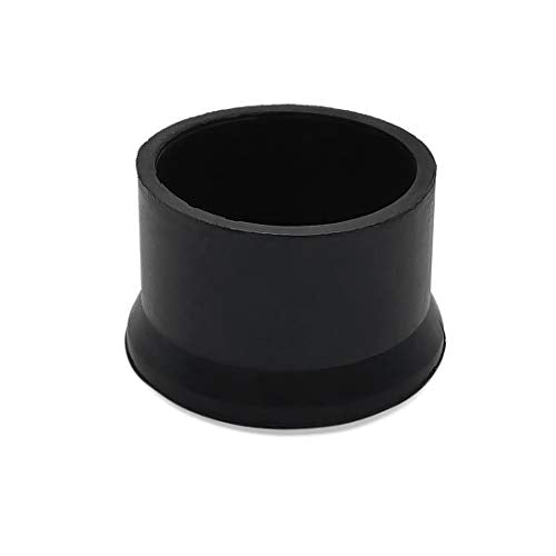 Flyshop Furniture Chair Leg Caps Round Black 4PCS 50mm 2" - style: Inner Diameter-50mm