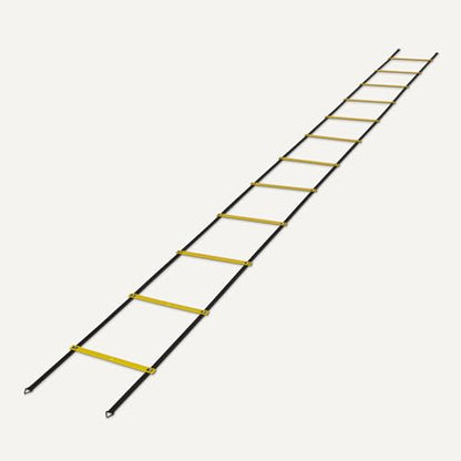 Amazon Basics Sports Agility Ladder Speed Training Equipment Set, 20ft Ladder, 4 Hurdles, 12 Cones, Parachute, Jump Rope, 5 Resistance Bands