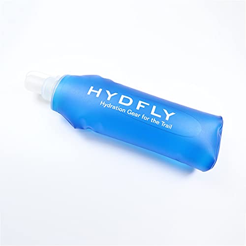Collapsible Water Bottle, BPA-Free Collapsible Soft Flask Foldable Water Bottle for Running Hiking Cycling Climbing Travel (500ML)