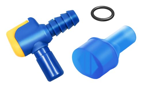 Bite Valve Replacement Mouthpieces fits Most Brands with Shutoff Valve and Tube O-Ring for Hydration Bladder and Backpack Water Reservoir