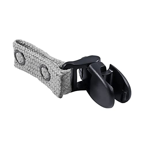 Hydration Pack Drink Tube Lanyard Clip - color: Gray