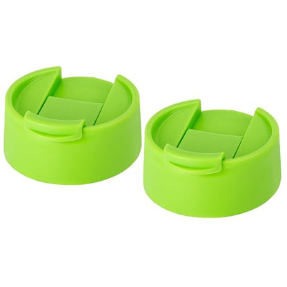 Flip Lid Replacement for Hydro Flask 12 16 18 20 32 40 64 oz Wide Mouth - color: Green 2Pack