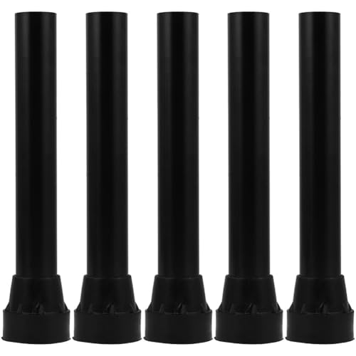 Toddmomy Trampoline Leg with Pad 5-Pack Trampoline Replacement Parts Anti-Slip Tube Leg Covers Shock Absorbing Support for Outdoor Accessories 7.48 X 1.57 in