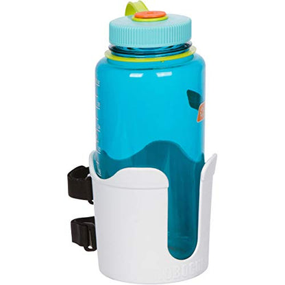 ROBOCUP Plus, (White), Add-On Accessory XL Extension Cup Holder, Larger Drink Capacity, Perfect for Boats, Golf Carts, Walkers, Wheelchairs and Work. Made in USA (Includes 1) - color: White