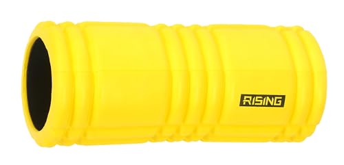 Foam Roller for Muscle Massage, YellowTextured Surface Design for Deep Tissue Recovery and Exercise