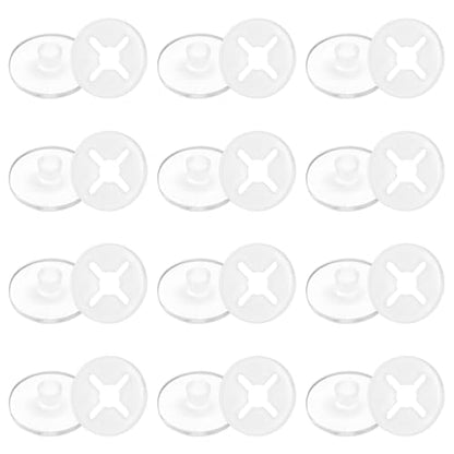Running Bib Clips - color: Clear
