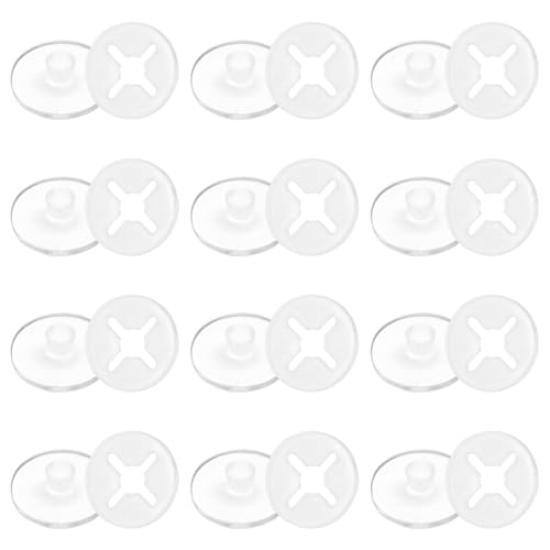 Running Bib Clips - color: Clear