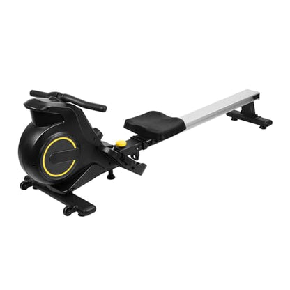 Rowing Machine, Magnetic Rower Machine with Adjustable Resistance, Magnetron Flywheel Rowing Machine, Home Exercise Sunny Rowing Machine