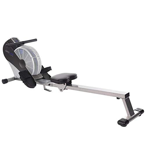 Stamina ATS Air Rower Machine with Smart Workout App - Foldable Rowing Machine with Dynamic Air Resistance for Home Gym Fitness - Up to 250 lbs Weight Capacity - style: ATS Air Rower 35-1399