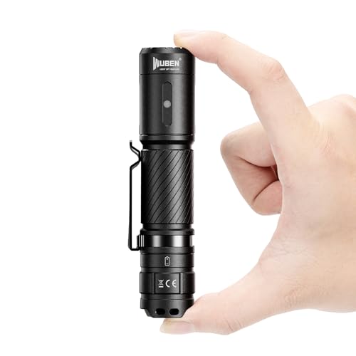 WUBEN C3 Flashlight 1200 High Lumens 6 Modes Rechargeable Flashlights - color: C3
