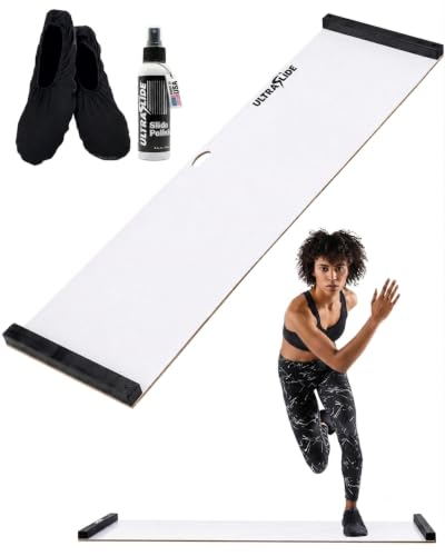 Slide Board Exercise Trainer for Fitness & Sports - size: 5 ft Board