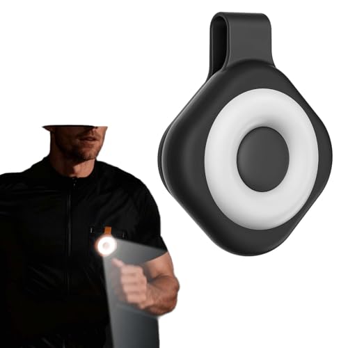 Running Lights for Runners, Magnetic Clip On Rechargeable 6 Modes - color: Black