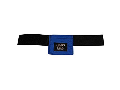 Athletic ankle Wallets for Running, Walking, Made in USA. (Blue) - color: Blue