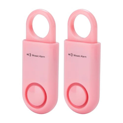 2 Pack Personal Alarm Replaceable Battery | Ultra-Lightweight 0.7 oz - color: PINK