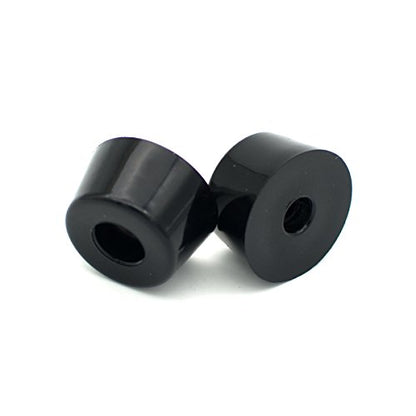 Round Rubber Feet, D25x20xH13mm, Stainless Steel Washer Built-in, 10 Pack - size: D25 x 20 x H13 mm