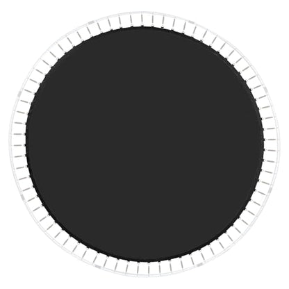 VEVOR Replacement Trampoline Mat, Jumping Mat Fits 12/13/14/15 ft Frame, Universal Jumping Round Trampoline, UV-Resistant Mat with Spring Tool & 72/80/92 V-Rings, Fit 5.5"/6.5"/7" Spring Length - style: 12FT-72 V-rings-Fit 5.5" Spring Length