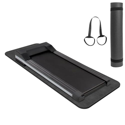 Treadmill Walking Pad Mat for Carpet Floors,Folding Treadmill Mat for Hardwood Floors,for Under Exercise Bike, Exercise Equipment Mat,Reduce Noise Shock Absorption - size: 84" X 32"