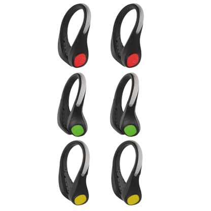 Abaodam Led Shoe Clip Lights 6 Pack Reflective Led Clip Lights for Night Running Shoe Lights for Walking at Night Color Changing Safety Lights for Runners and Bikers