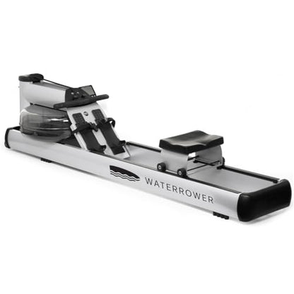 WaterRower M1 Rowing Machine with S4 BLE Monitor | USA Made Water Rower | Original Handcrafted Erg Row Machine for Home Use & Gym - size: Lo Rise