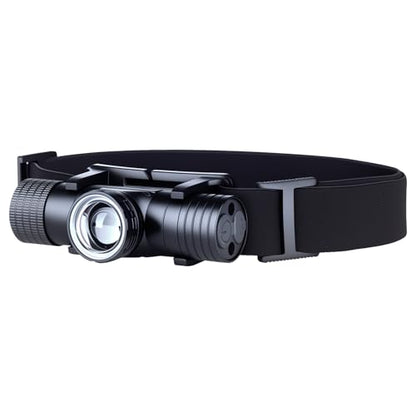 Our Rechargeable Headlamp - 1200 Lumen LED Headlight, USB Rechargeable - IPX4 Waterproof with a 60 ft Bright Flashlight Beam - Essential for Hiking & Outdoor Camping Gear, Black