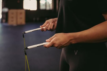 Velites Cyclone Jump Rope for CrossFit and Training - color: Silver