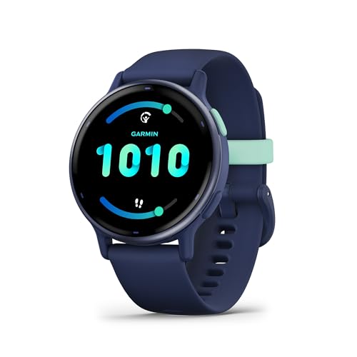 Garmin vívoactive® 5, Health & Fitness GPS Smartwatch, 42mm, Navy - color: Navy