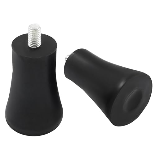 Rubber Furniture Legs Riser, 2.5"/63mm, 4Pcs - size: M8 ×15