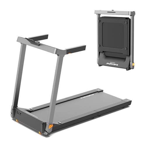 WALKINGPAD Foldable Walking Pad Treadmill with Handle Bar, 7.5MPH - color: Grey