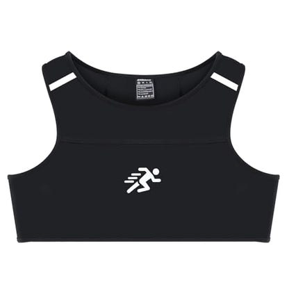 Running Vest Chest Running Sport Gear for Outdoor Sports Gym - size: Large Short