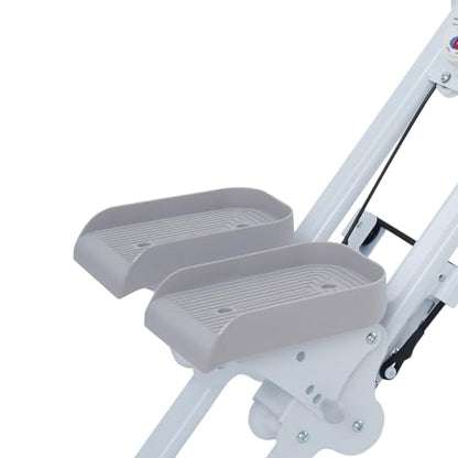 Foldable Vertical Stair Climber Machine for Full-Body Workout, Stair Stepper for Home Gym