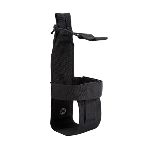 EXCELLENT ELITE SPANKER Tactical Military Portable Belt Bottle Holder Pouch - color: Black