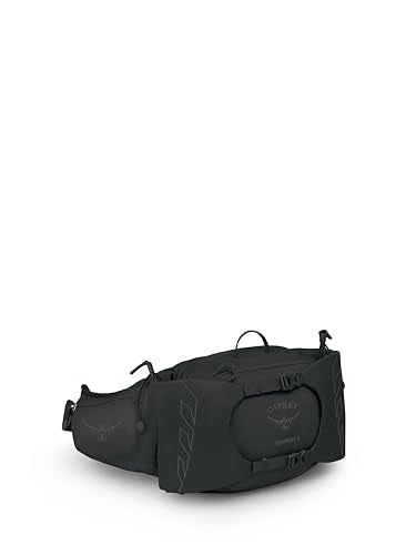 Osprey Tempest 6L Women's Lumbar Hiking Waist Pack - Fanny Pack with Water Bottle Holders - color: Black/Coal Grey, style: 6l