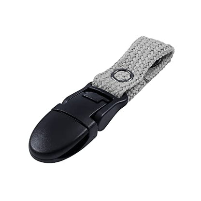 Hydration Pack Drink Tube Lanyard Clip - color: Gray