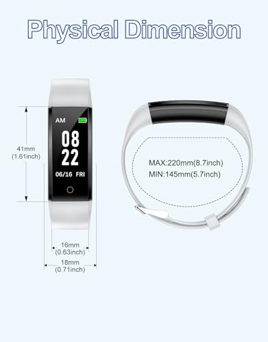 GRV Pedometer Watch No Bluetooth Steps Counter Simple Fitness Tracker - color: Gray