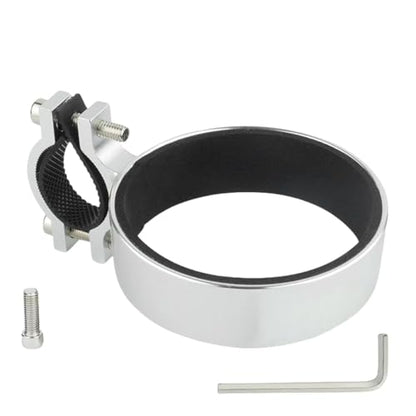 Aluminium Alloy Bike Cup Holder Coffee Holder for Bike Handlebar (C Silver) - color: C Cup Holder-Silver